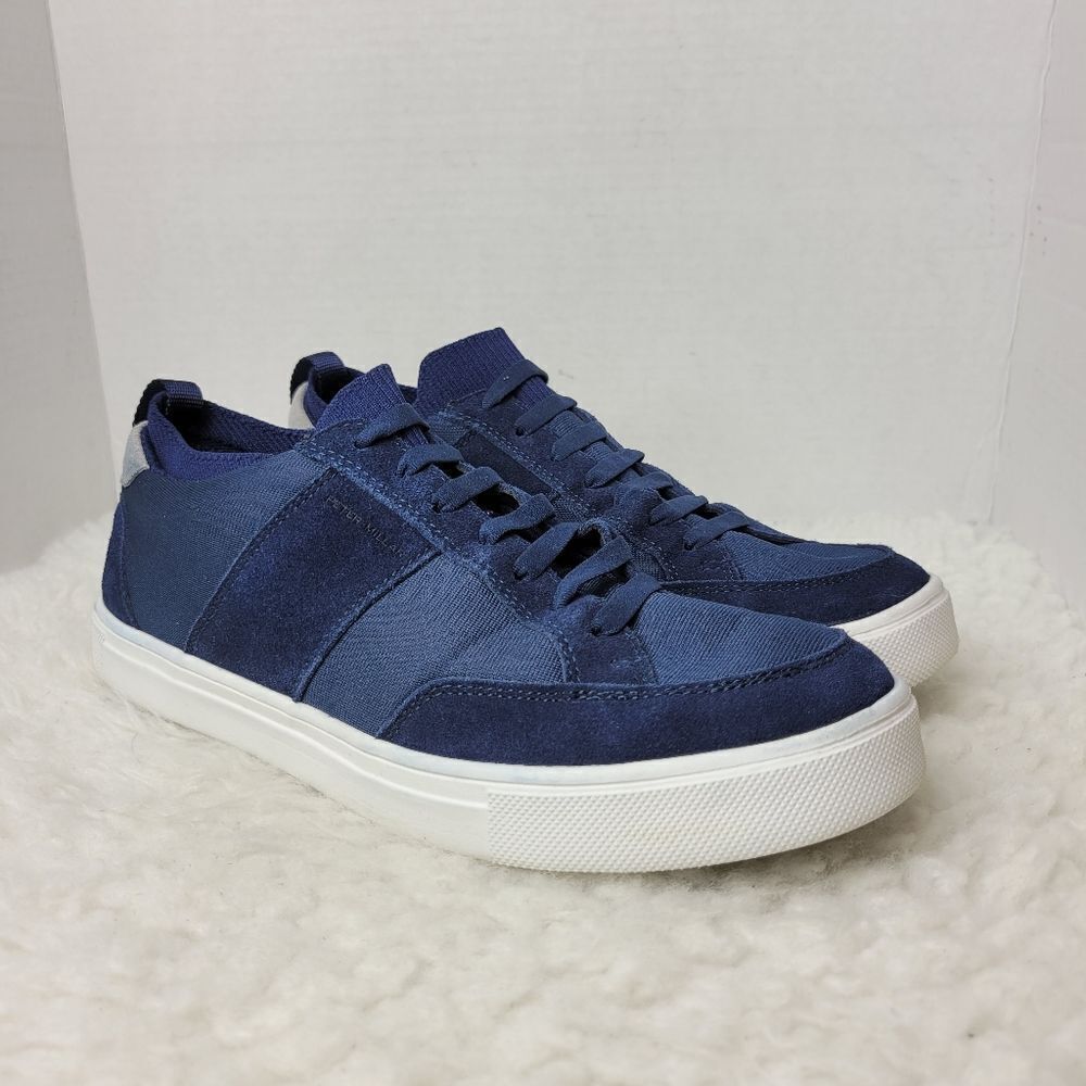 Peter Millar Hyperlight Drift Sneakers Navy/White Size 11 Style# MS22EF22